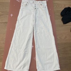 zara straight leg jeans